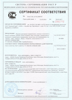 15.02.2025 Улан-Удэ - Изделия санитарные керамические